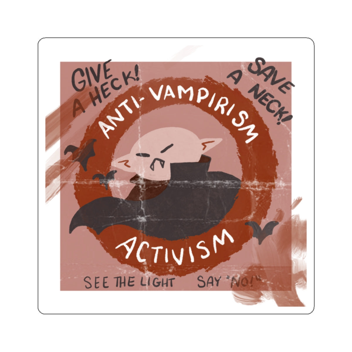 Anti-Vampirism Sticker