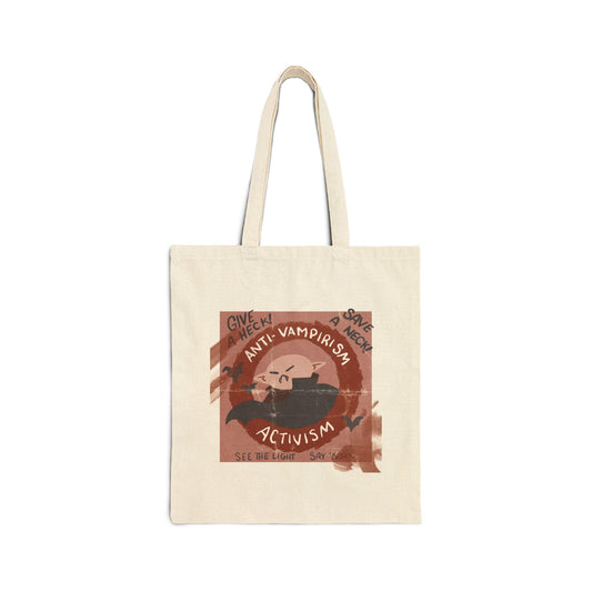 Anti-Vampirism Tote Bag